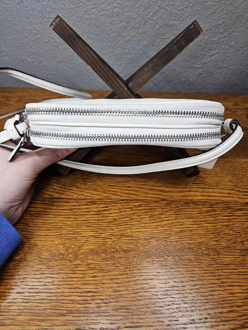 Coach x Pac-Man Double Zip Crossbody Mini Bag - Picture 6 of 15